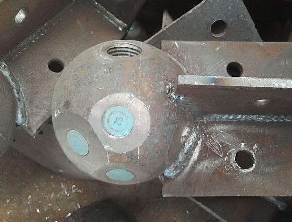 东港螺栓球球塞，网架配件